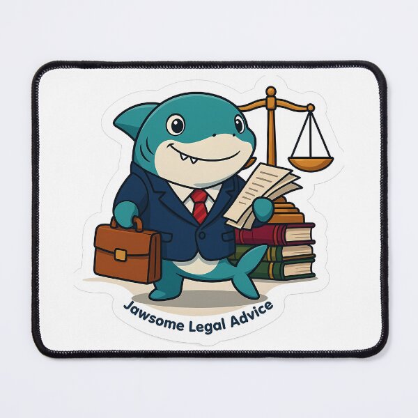 Item preview, Funny Shark Lawyer – Jawsome Legal Advice Attorney Gift designed and sold by Isliath.