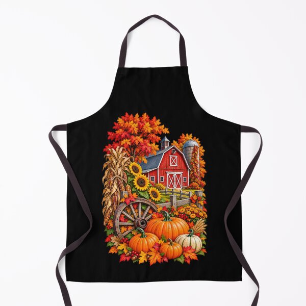 Item preview, Red Barn in Autumn-Fall Farm Landscape designed and sold by RockitBaby.