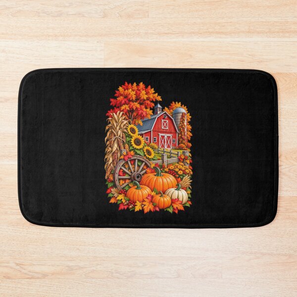 Item preview, Red Barn in Autumn-Fall Farm Landscape designed and sold by RockitBaby.