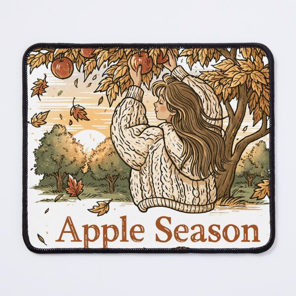 Item preview, Apple autumn harvest woman sweater apple tree basket designed and sold by Lucky-jl.