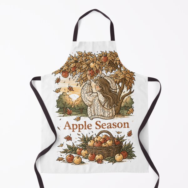 Item preview, Apple autumn harvest woman sweater apple tree basket designed and sold by Lucky-jl.