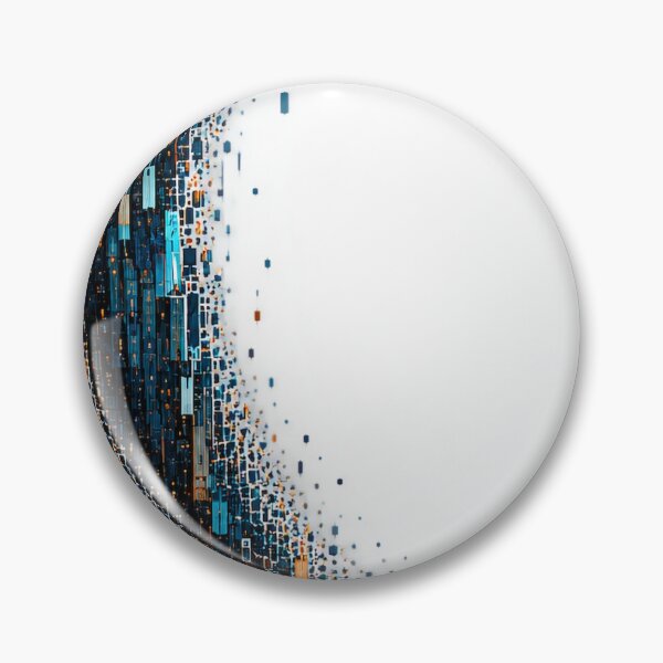 Item preview, Fragmented Moon | Minimalist Celestial Abstract Art designed and sold by rigelcreation.
