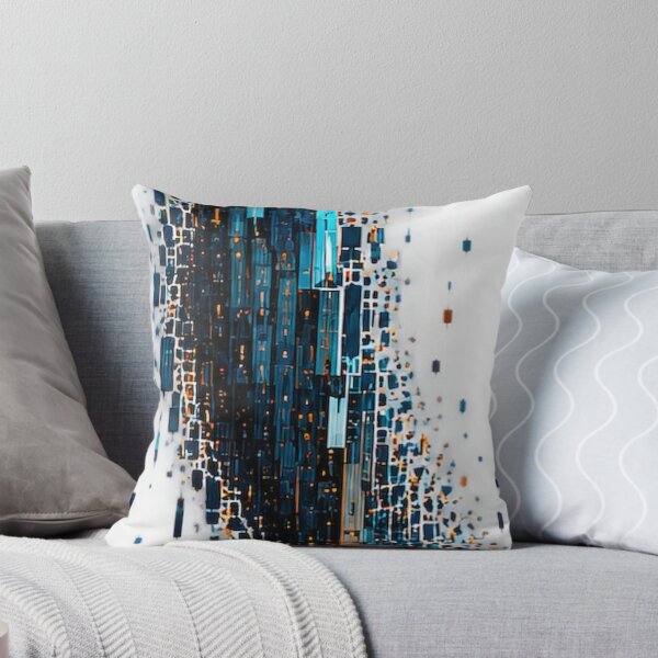 Item preview, Fragmented Moon | Minimalist Celestial Abstract Art designed and sold by rigelcreation.