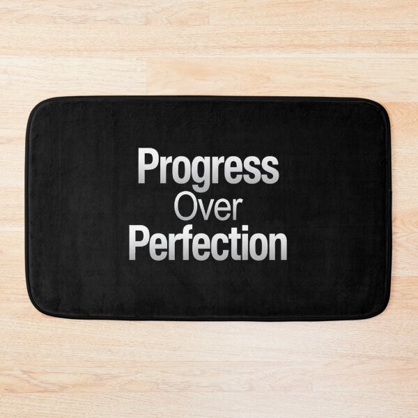 Item preview, Progress Over Perfection | Motivational Typology & Productivity Quote designed and sold by Ink-CanvasIC.