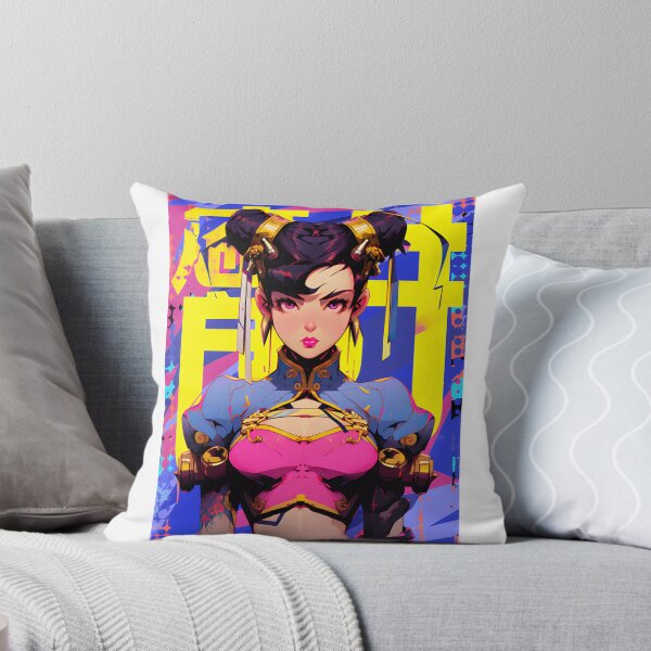 Item preview, Chun Li Inspired Anime Manga Art Celebrating Gaming and Otaku Culture designed and sold by Mohammad Rawashdeh.
