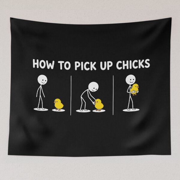 Item preview, How to Pick Up Chicks designed and sold by TshirtsOnline-.