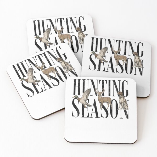 Item preview, Hunting Season Duck Deer Dog Wildlife Scene designed and sold by RDGNR.