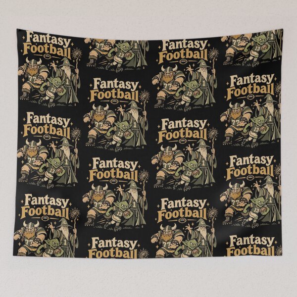 Item preview, Fantasy Football Wizard Orc Team Fantasy Sports designed and sold by thefirstbroo.