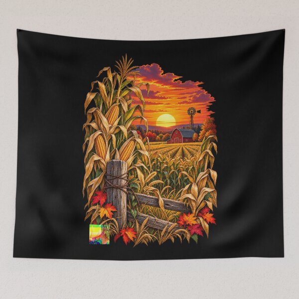 Item preview, Cornfield at Sunset designed and sold by RockitBaby.