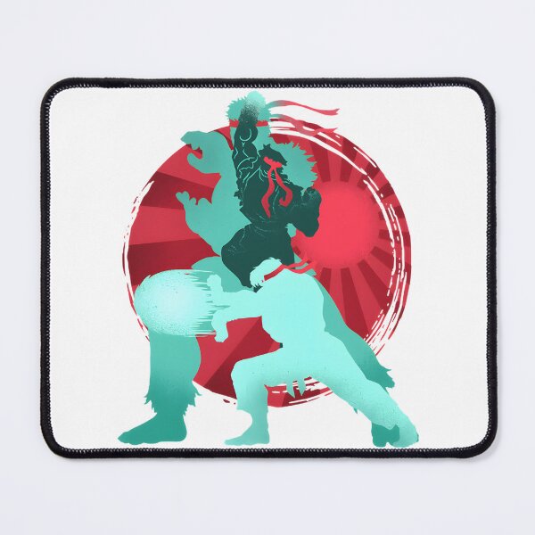 Item preview, Japanese Martial Artist Silhouette Artwork Featuring Traditional Combat Pose designed and sold by Mohammad Rawashdeh.