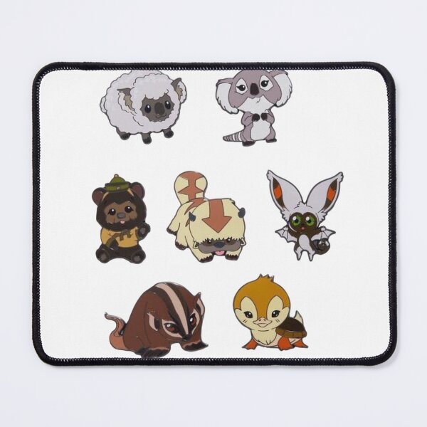 Item preview, Cute Avatar Animals Sticker Pack designed and sold by ShawnMorrisDesigns.