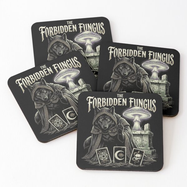 Item preview, The Forbidden Fungus – Gothic Wolf Witch Tarot designed and sold by printedartgoods.