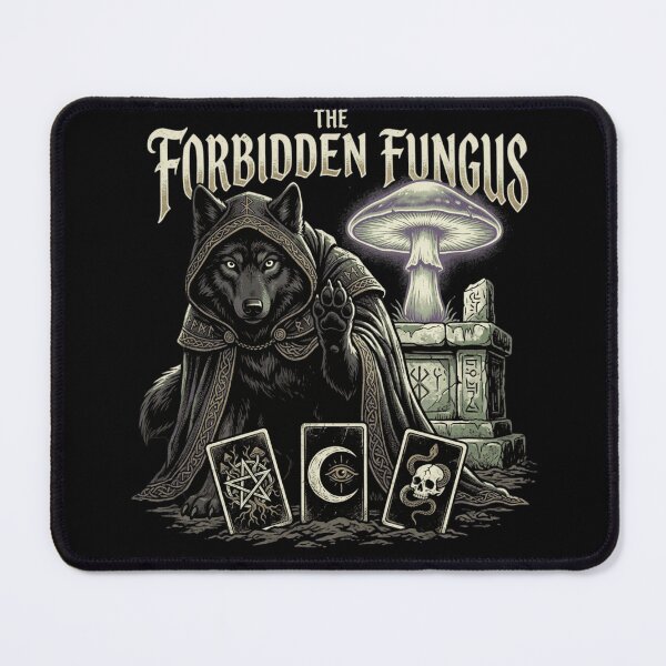 Item preview, The Forbidden Fungus – Gothic Wolf Witch Tarot designed and sold by printedartgoods.