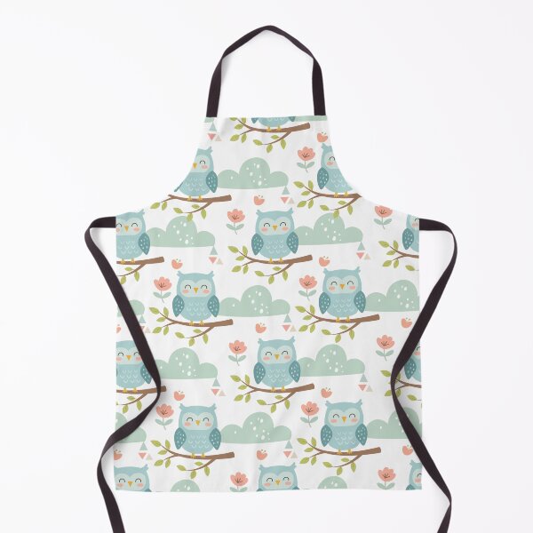 Item preview, Cute Owl Seamless Pattern Vector Branch Floral Background designed and sold by prapapon.
