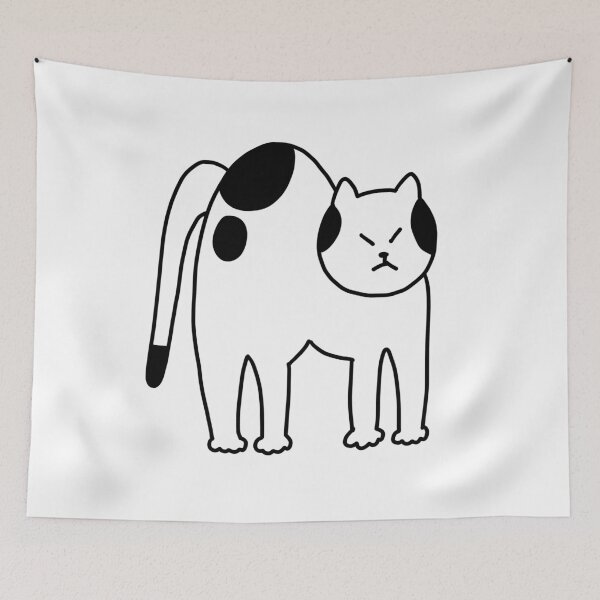 Item preview, a stretching Cat designed and sold by superbaechoo.