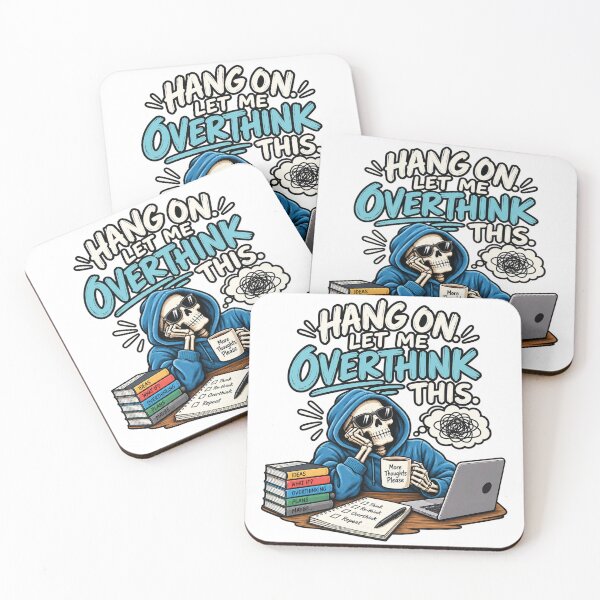 Item preview, Hang on. Let me overthink this. designed and sold by Uk-Collections.