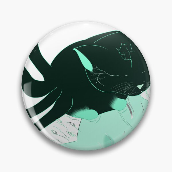 Item preview, Guardian of cat ghostly Dreams - illustration fantasy art  designed and sold by kerissfantasyart .