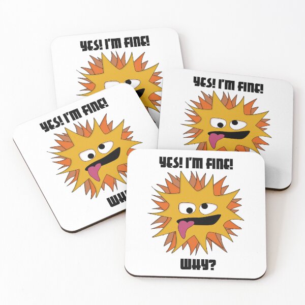 Item preview, Yes! I'm Fine! Why? designed and sold by SuzanaTArt.