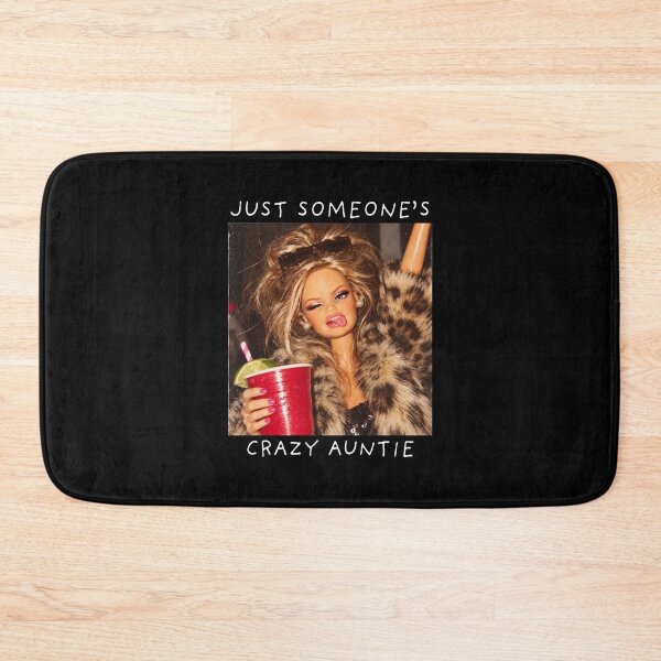 Item preview, Just Someone's Crazy Auntie Retro Party Humor designed and sold by cerima.