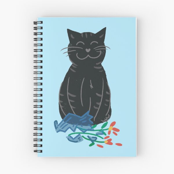 Item preview, Good Luck Black Cat  designed and sold by DanuskaArt.