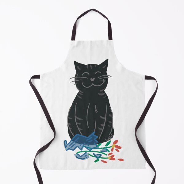 Item preview, Good Luck Black Cat designed and sold by DanuskaArt.