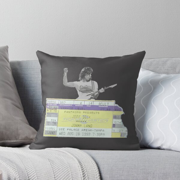 Item preview, Vintage Jeff Beck Concert Ticket Design for Music Lovers and Guitar Fans designed and sold by Larathdilat.
