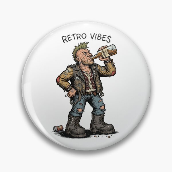 Artikelvorschau, Der letzte Boulevardier: Vintage-Kunstdruck im Street-Punk-Stil der 1980er Jahre entworfen und verkauft von FreiherrPK.