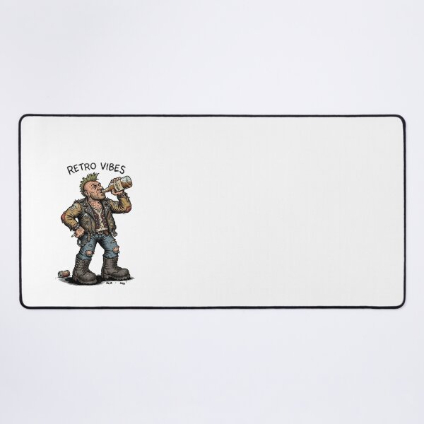Item preview, The Last Boulevardier: Vintage 1980s Street Punk Art Print designed and sold by FreiherrPK.