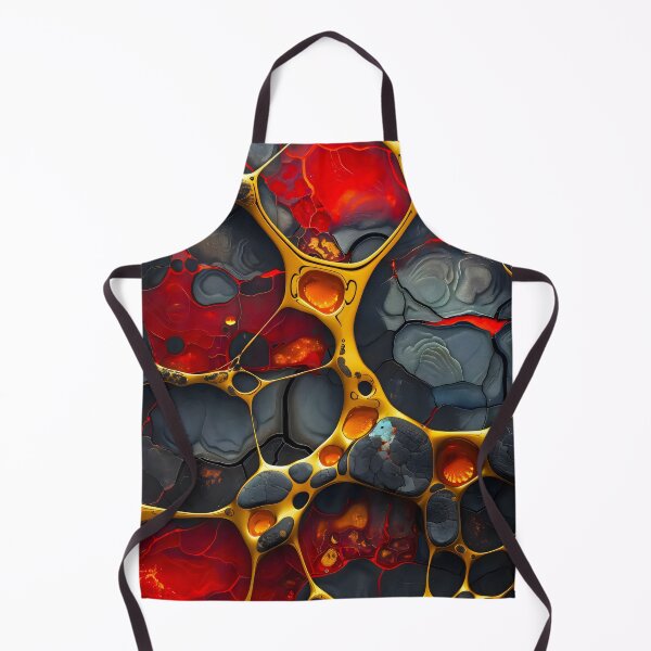 Item preview, molten gold veins weaving over cracked, charcoal-grey rock. designed and sold by Random Precision Software.