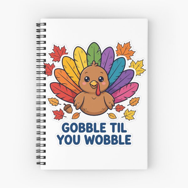 Item preview, Gobble Til You Wobble Funny Turkey designed and sold by LunaAdventurer.