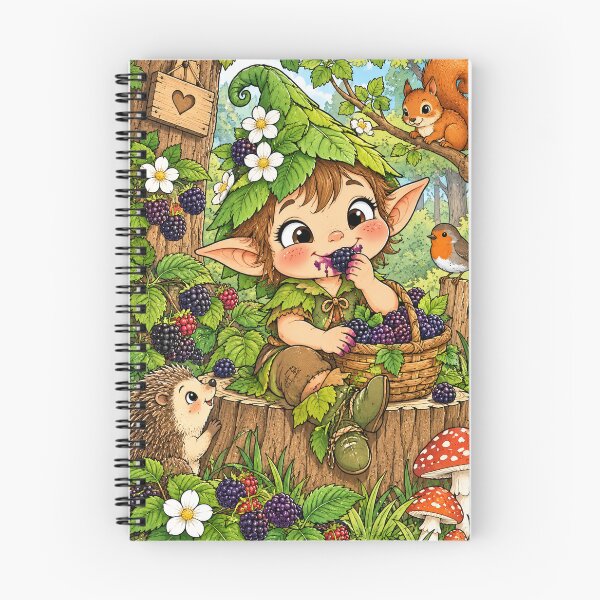 Item preview, The little guardian of the blackberries designed and sold by PIERRES&MAILLESDesign.