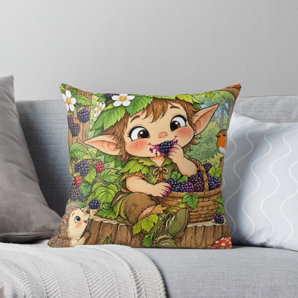 Item preview, The little guardian of the blackberries designed and sold by PIERRES&MAILLESDesign.