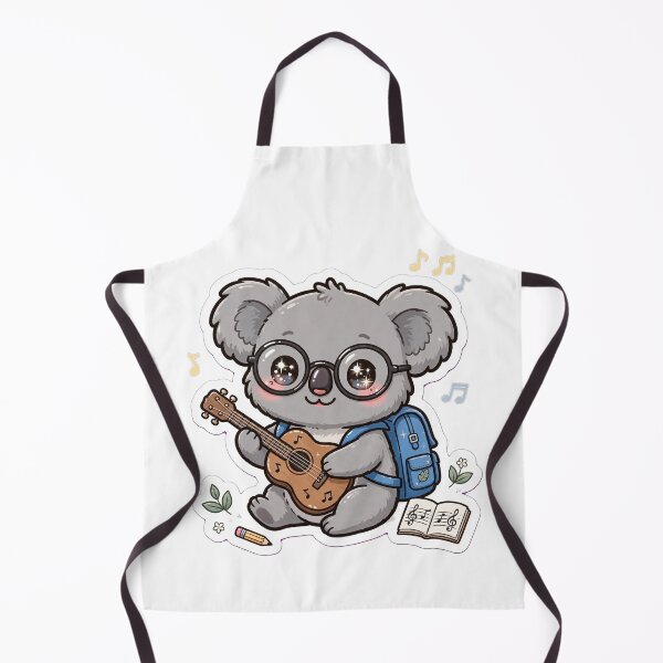 Item preview, Cute Koala Playing Guitar Music Class designed and sold by Wildlife-Walk.