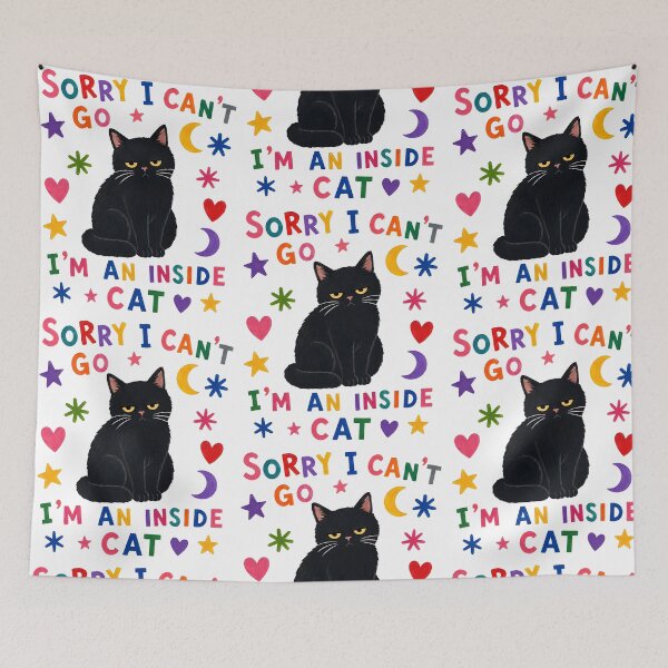 Item preview, Sorry I Can't Go I'm An Inside Cat designed and sold by RDGNR.
