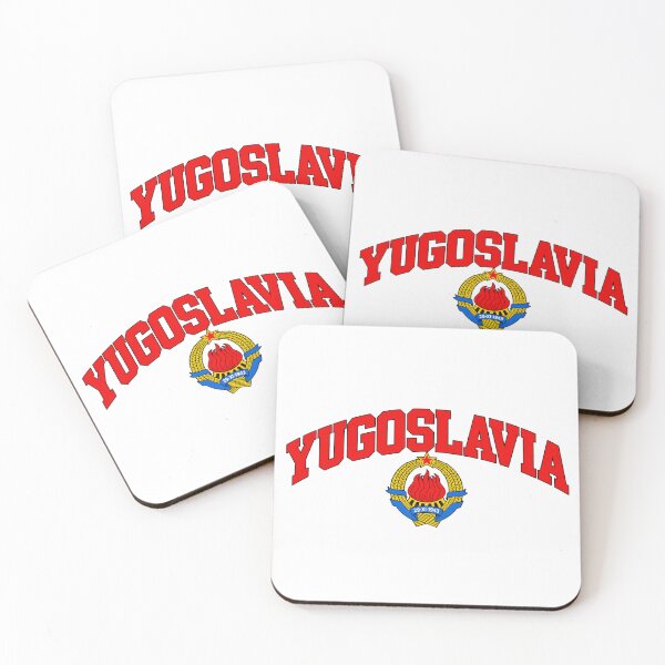 Item preview, Yugoslavia Retro Varsity Lettering & Yugoslav Emblem designed and sold by pantapita.