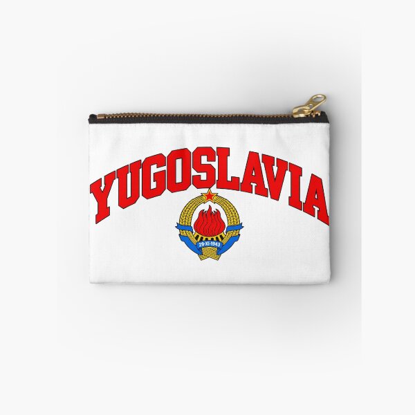 Item preview, Yugoslavia Retro Varsity Lettering & Yugoslav Emblem designed and sold by pantapita.