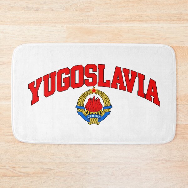 Item preview, Yugoslavia Retro Varsity Lettering & Yugoslav Emblem designed and sold by pantapita.