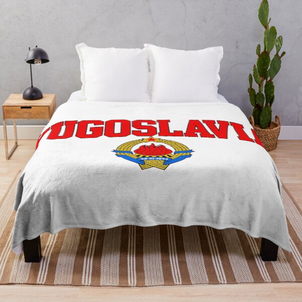 Item preview, Yugoslavia Retro Varsity Lettering & Yugoslav Emblem designed and sold by pantapita.