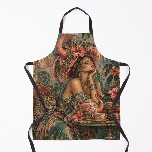 Item preview, Flamingo Tea & Tropical Dreams designed and sold by FloramoonArt.