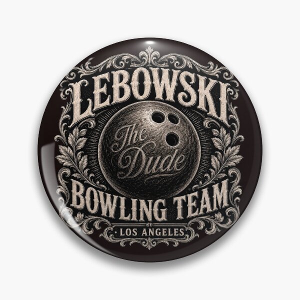 Item preview, Lebowski Bowling Team designed and sold by rockthatshirt.