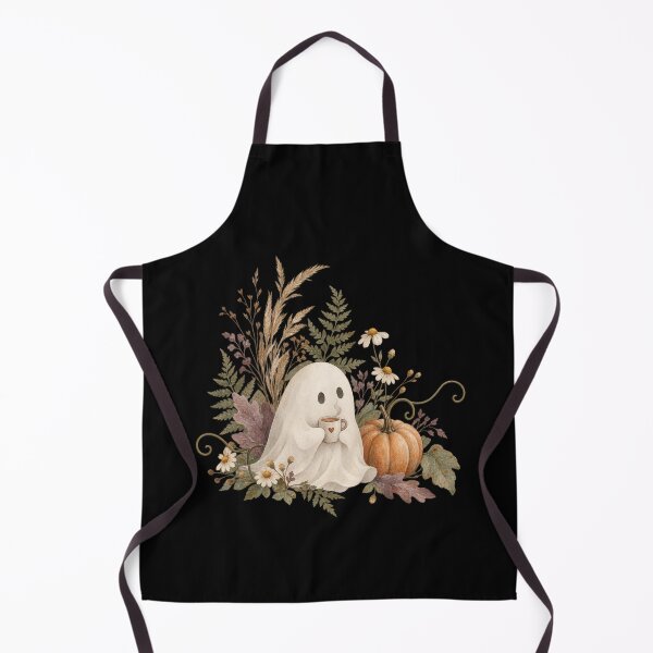 Item preview, Ghost Tea In The Autumn Garden Halloween  designed and sold by PhylonBoxx.