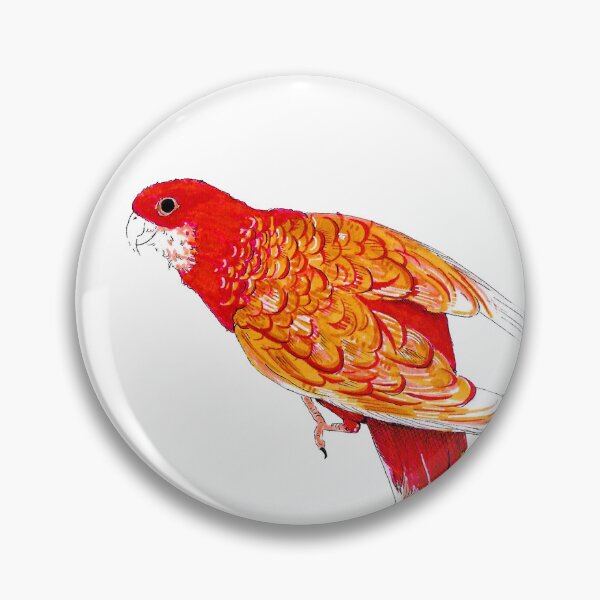 Item preview, Ruby Omnicolor Parakeet designed and sold by NoiramDesign.