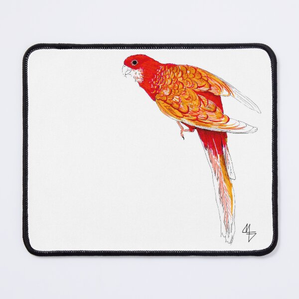 Item preview, Ruby Omnicolor Parakeet designed and sold by NoiramDesign.
