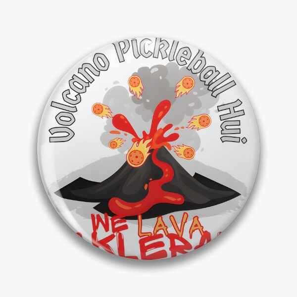 Item preview, Volcano Pickleball Hui Graphic Design for Enthusiasts and Players designed and sold by lucy2022.