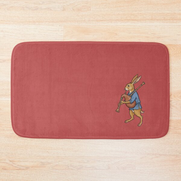 Item preview, The Bagpipe Apocalypse: Medieval Marginalia Hare Art Print designed and sold by FreiherrPK.