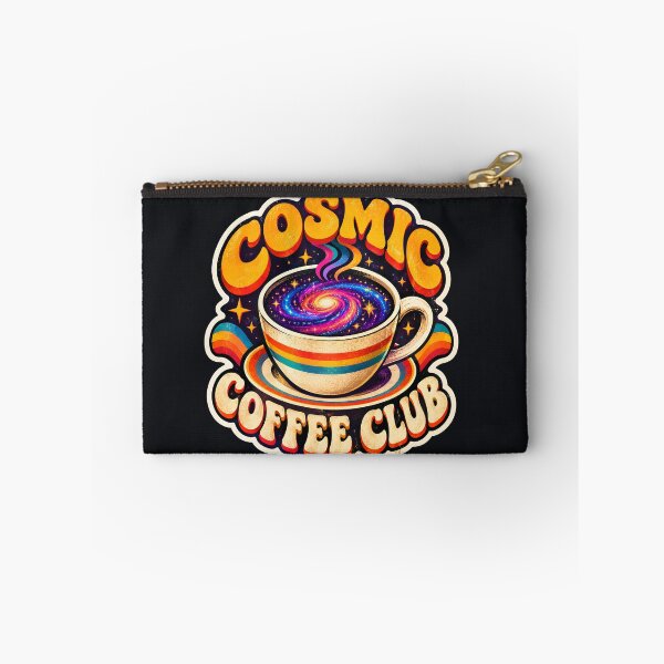 Item preview, Cosmic Coffee Club Retro Space Galaxy Cup Graphic Art designed and sold by MCV-Designs.