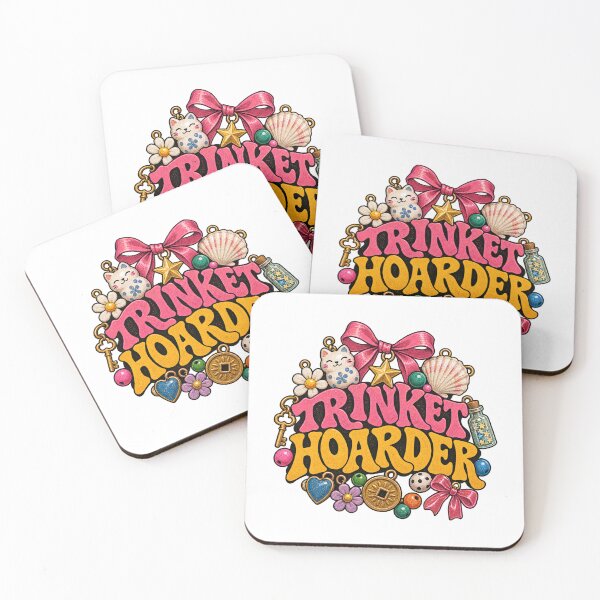 Item preview, Trinket Hoarder Cute Maximalist Charm Collector Vintage Aesthetic designed and sold by UrbanStatic.