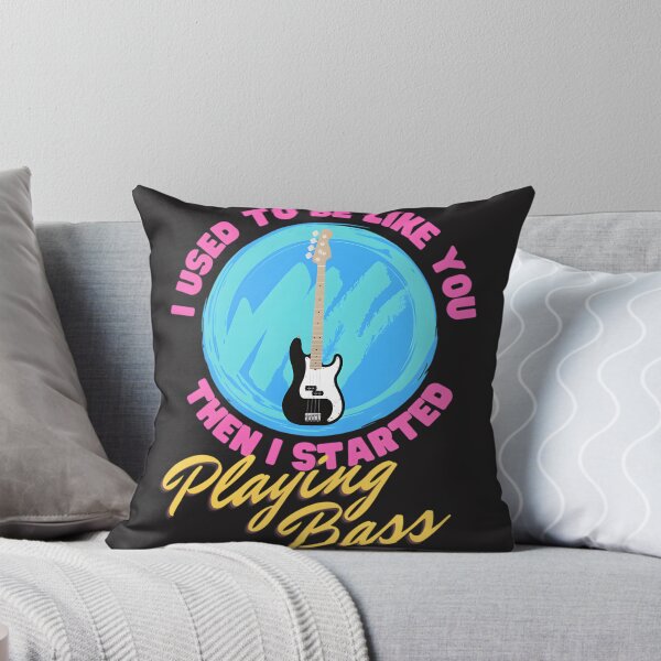 Item preview, I Used to Be Like You Bass Guitar Music Lover Design designed and sold by lucy2022.