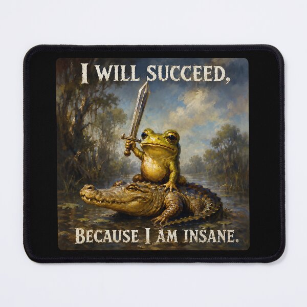 Item preview, I will succeed because I am insane  designed and sold by abby-thorns.
