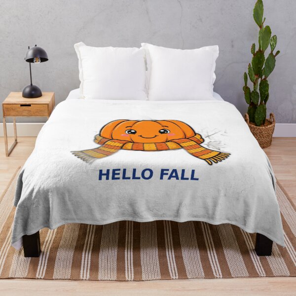 Item preview, Hello Fall Cute Pumpkin designed and sold by LunaAdventurer.